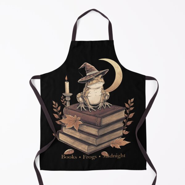 Item preview, Cozy Gothic Frog with Candlelight designed and sold by ChicTrendz.