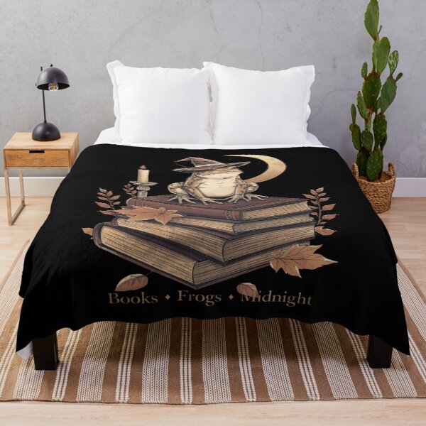 Item preview, Cozy Gothic Frog with Candlelight designed and sold by ChicTrendz.