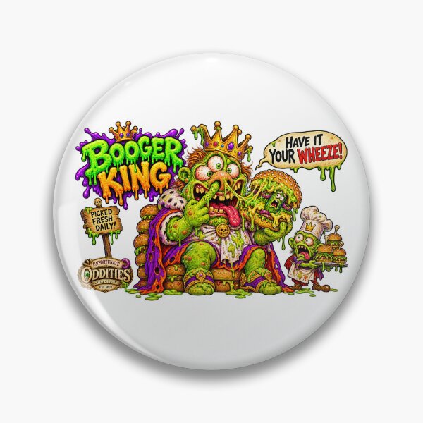 Item preview, Unfortunate Oddities - BUSINESSES - Booger King designed and sold by WheelieGdArt.