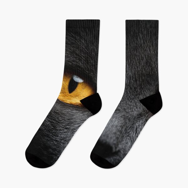 Artikelvorschau, Schwarze Katze mit goldenen Augen entworfen und verkauft von KNBS.