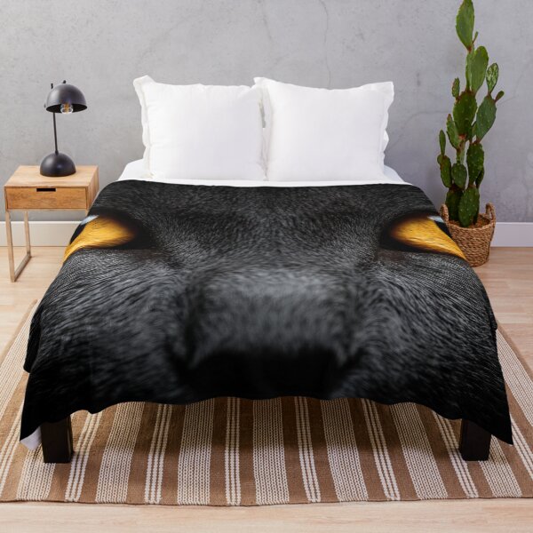 Item preview, Black cat with golden eyes designed and sold by KNBS.
