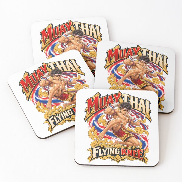 Item preview, Muay Thai Flying Knee Fighter – Thai Martial Arts Comic Art designed and sold by Pali's shop.