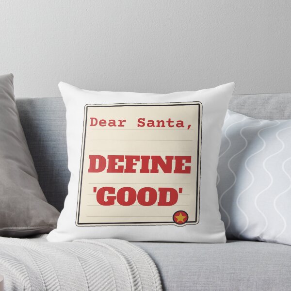 Item preview, Dear Santa Define Good Funny Christmas Letter designed and sold by WildEmberGoods.