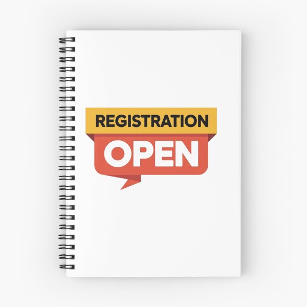 Item preview, Registration Open Sign Bold Business Announcement  designed and sold by Craft99.