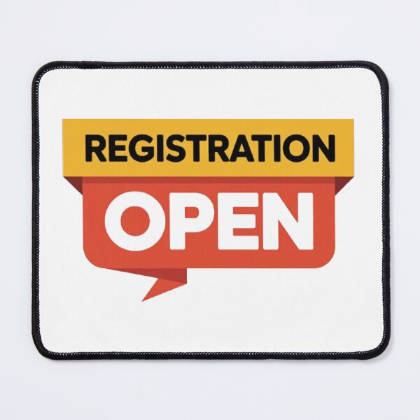 Item preview, Registration Open Sign Bold Business Announcement  designed and sold by Craft99.