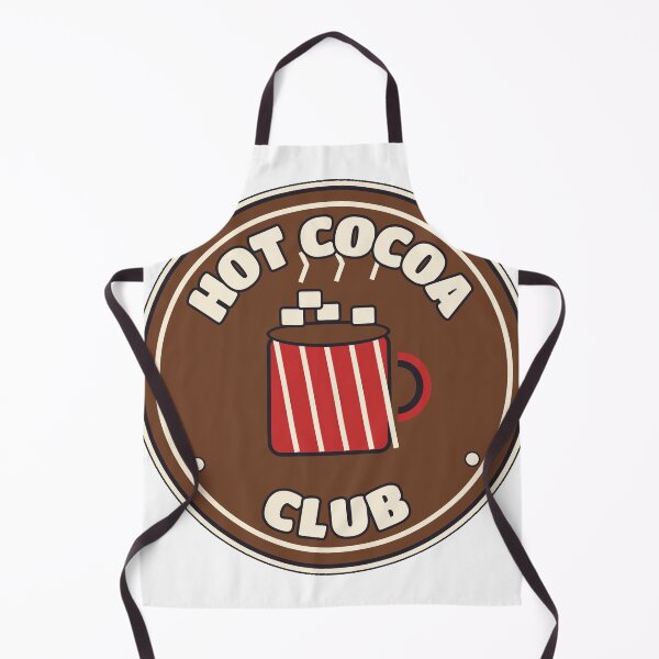 Item preview, Hot Cocoa Club Retro Winter Badge designed and sold by WildEmberGoods.