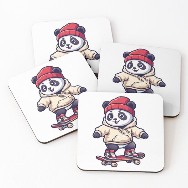 Artikelvorschau, Skateboard Panda entworfen und verkauft von DigitalDreamStudio.