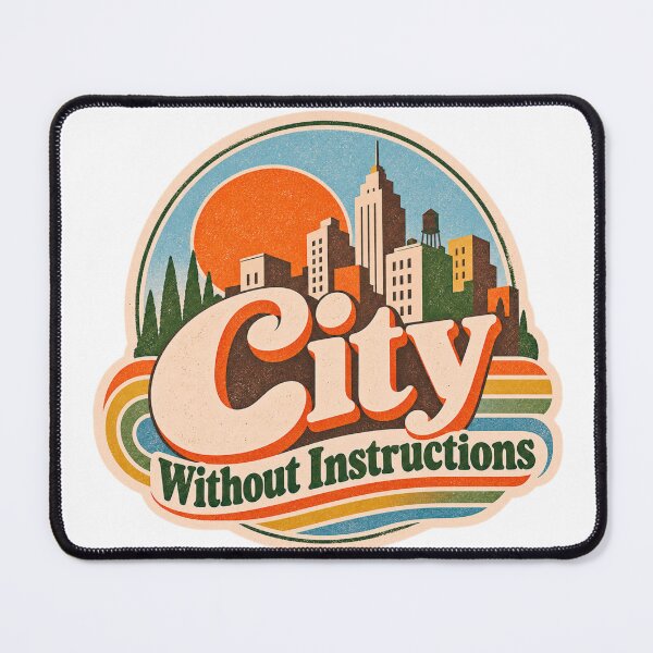 Item preview, City Without Instructions Retro Urban Explorer Design designed and sold by RDproject.