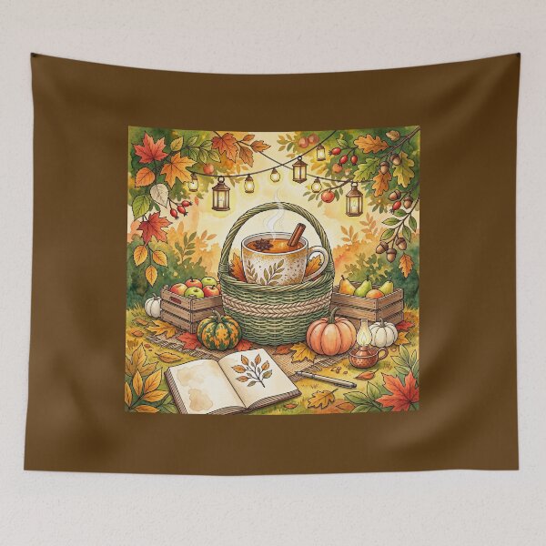 Item preview, Cozy Autumn Harvest design designed and sold by Mylittleshop26.