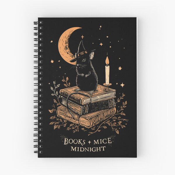 Item preview, Dark Academia Mouse and Antique Books designed and sold by ChicTrendz.