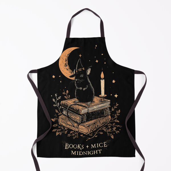 Item preview, Dark Academia Mouse and Antique Books designed and sold by ChicTrendz.