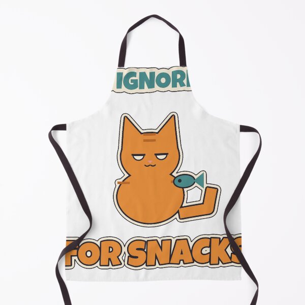 Item preview, Will Ignore You for Snacks Cat designed and sold by WildEmberGoods.