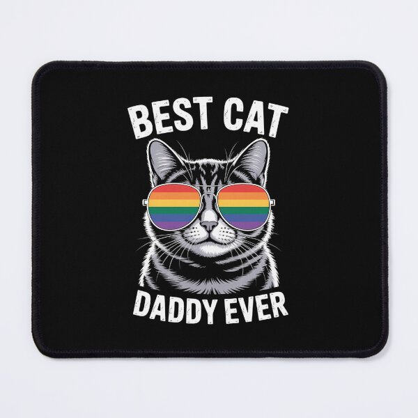 Item preview, Lgbtq Best Cat Daddy Ever Dad Purride designed and sold by Bizartee.