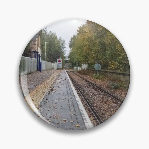 Item preview, Rawcliffe Railway Station in Autumn designed and sold by ArtworkNorth.