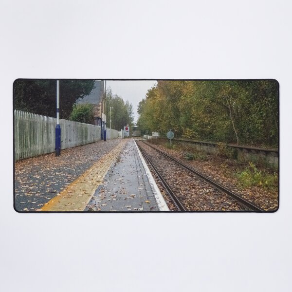 Item preview, Rawcliffe Railway Station in Autumn designed and sold by ArtworkNorth.