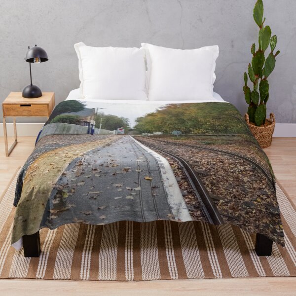 Item preview, Rawcliffe Railway Station in Autumn designed and sold by ArtworkNorth.