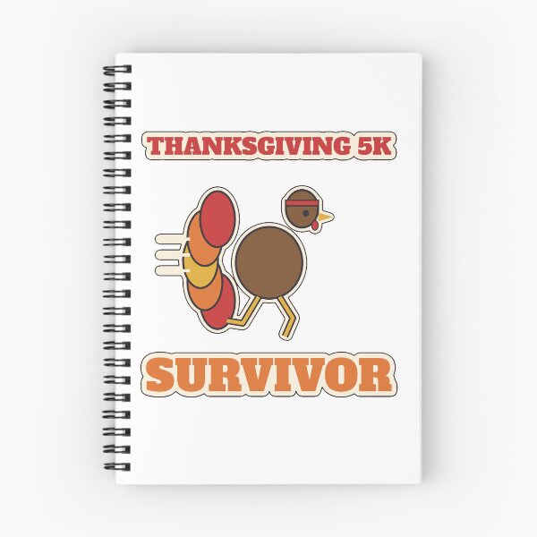 Item preview, Turkey Trot Survivor 2026 Thanksgiving 5K Run designed and sold by WildEmberGoods.