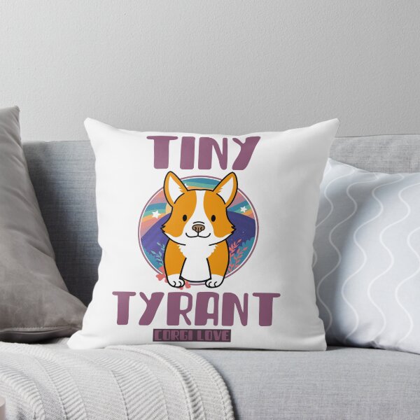 Item preview, Tiny Tyrant Corgi Love designed and sold by piercedgirl13.