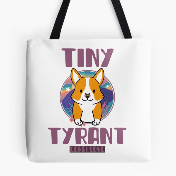 Item preview, Tiny Tyrant Corgi Love designed and sold by piercedgirl13.