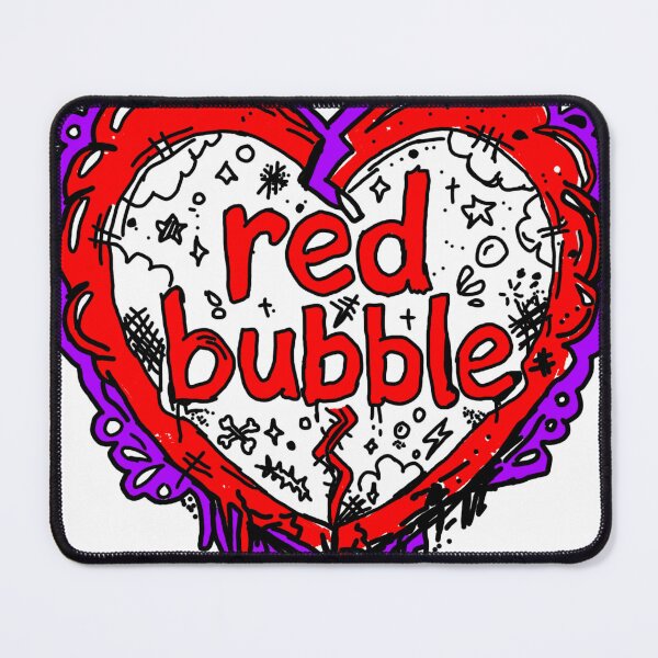 Item preview, Red bubble designed and sold by Omahsales.