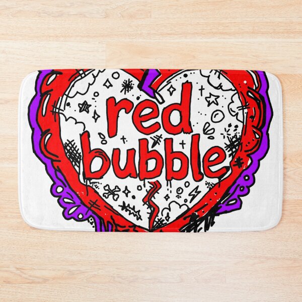 Item preview, Red bubble designed and sold by Omahsales.