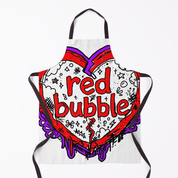 Item preview, Red bubble designed and sold by Omahsales.
