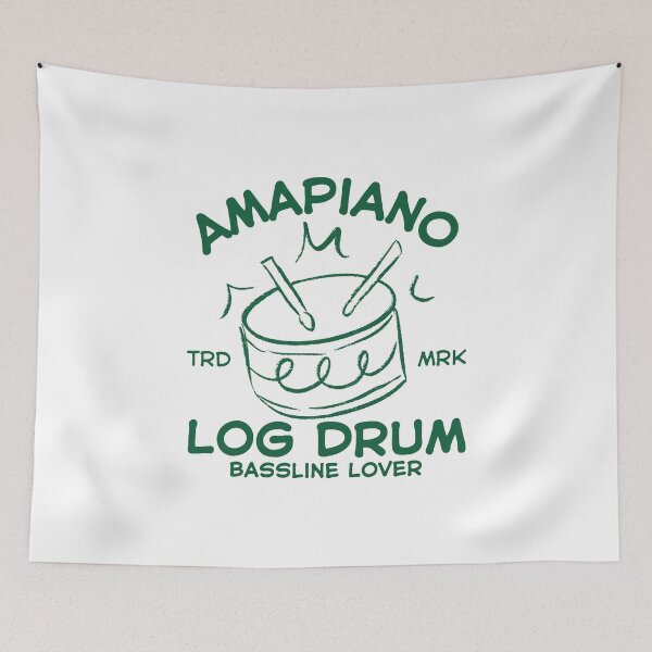 Item preview, Amapiano : log drum bassline lover designed and sold by Peerless-Prime.