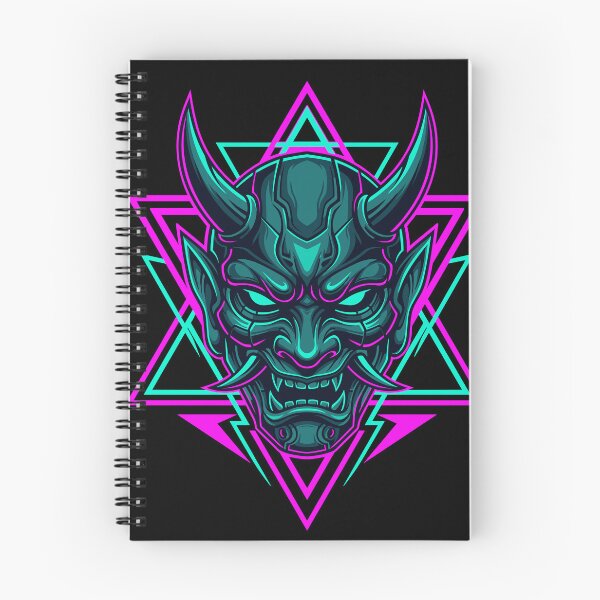 Item preview, Cyber Demon Mask Star Pattern Design designed and sold by Ranpict.