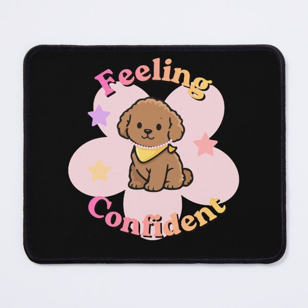 Item preview, Feeling Confident Cute Puppy Poodle Design designed and sold by Artography Designs.