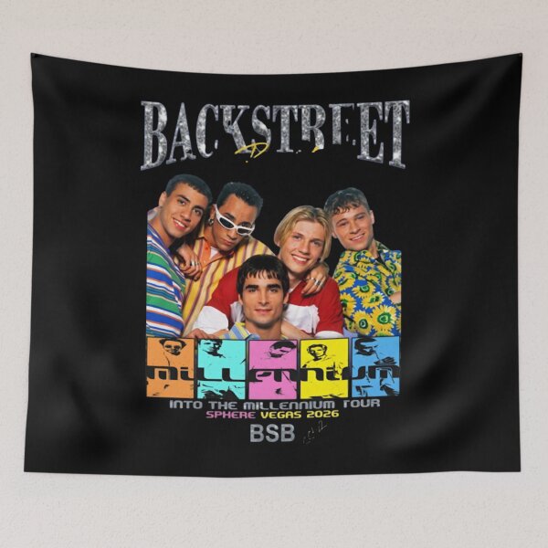 Item preview, Backstreet Boys Into The Millennium Sphere Vegas 2026 designed and sold by ytokkeq.