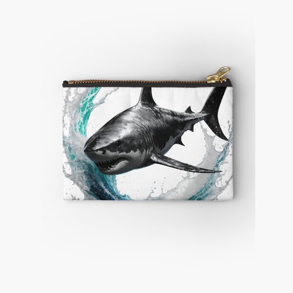 Item preview, Great White Shark – Powerful Ocean Predator Graphic designed and sold by Neural-canvas.