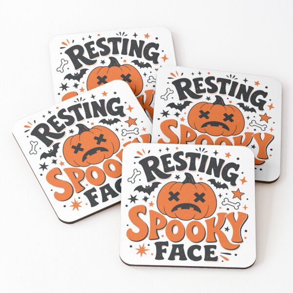 Item preview, Resting Spooky Face Sad Pumpkin Funny Jack O Lantern Autumn Halloween Humor Graphic designed and sold by Palette & Hue.