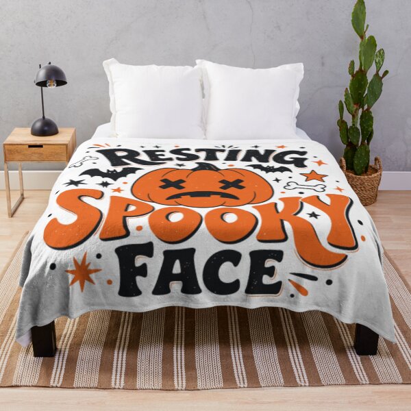 Item preview, Resting Spooky Face Sad Pumpkin Funny Jack O Lantern Autumn Halloween Humor Graphic designed and sold by Palette & Hue.