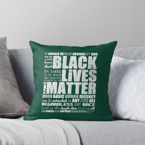 Item preview, BLACK LIVES MATTER - BASIC HUMAN DECENCY - The Battle to be loved and respected!  designed and sold by MagicMealing.