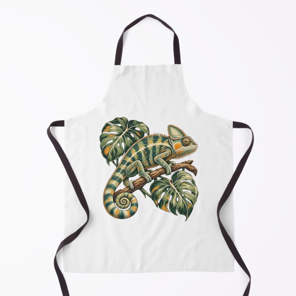 Item preview, Botanical Chameleon - Monstera Branch designed and sold by cybersilverhand.