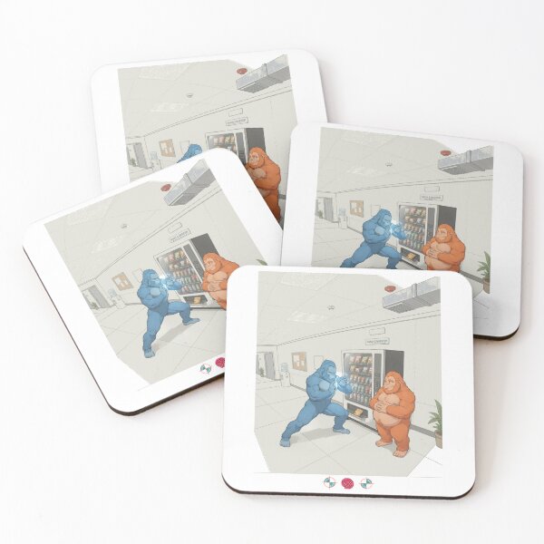 Item preview, Snack & Warrior - Cryptid Office Break designed and sold by Whimsy Trail Co.