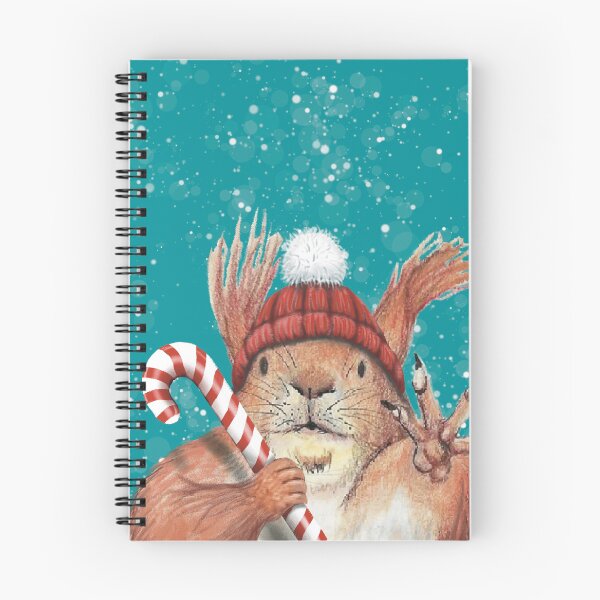 Item preview, Christmas Squirrel designed and sold by Kimberley Cummings Illustration.
