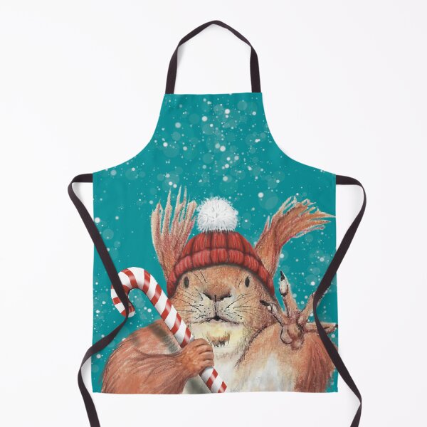 Item preview, Christmas Squirrel designed and sold by Kimberley Cummings Illustration.