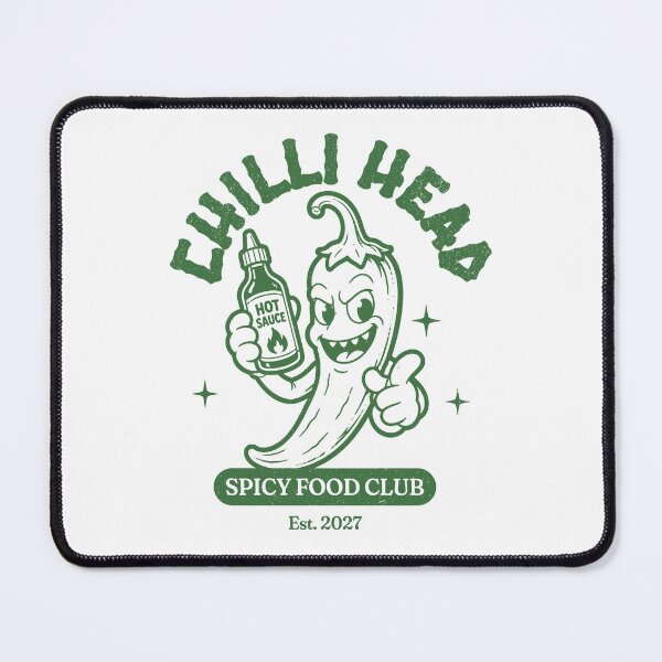 Item preview, Chilli Head Spicy Food Club designed and sold by ShirtWreck.