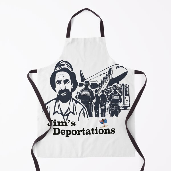 Item preview, Jim’s Deportations – Australian Political Satire designed and sold by Huskyyy Designs.