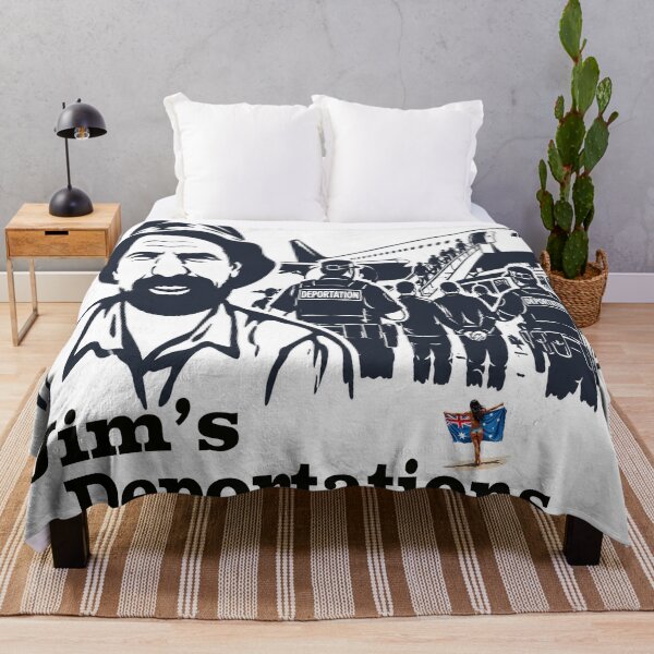 Item preview, Jim’s Deportations – Australian Political Satire designed and sold by Huskyyy Designs.