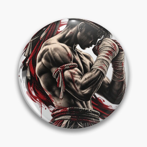 Item preview, Muay Thai Fighter – Warrior Spirit and Discipline designed and sold by NeedTo-Society.