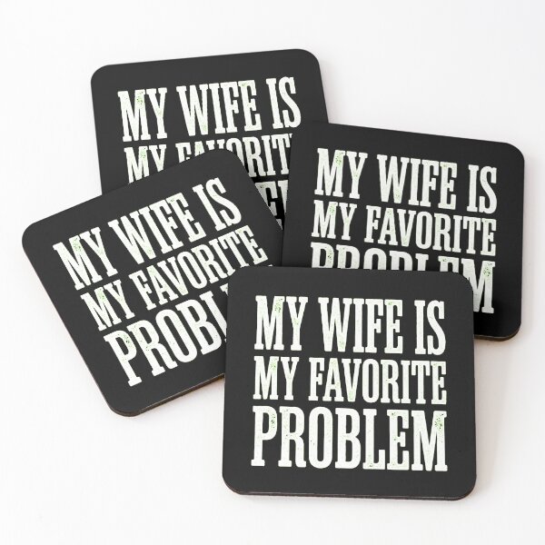 Item preview, my wife is my favorite problem designed and sold by dudelinart.