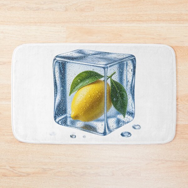Item preview, Frozen Lemon Ice Cube designed and sold by MichalHau.