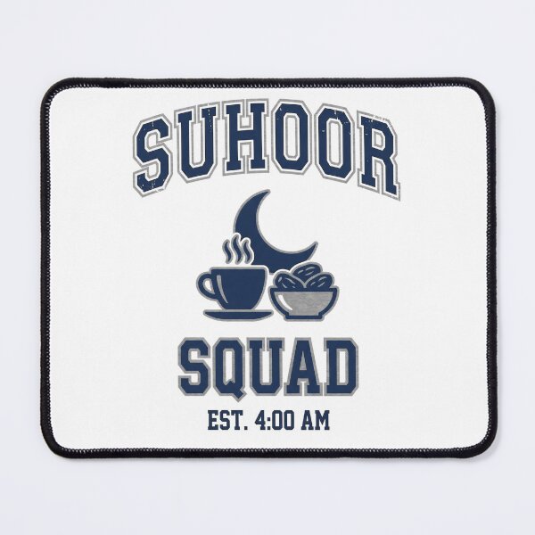 Item preview, Suhoor Squad Design – Varsity Style Ramadan Crescent Moon Illustration designed and sold by Luminari Creations.
