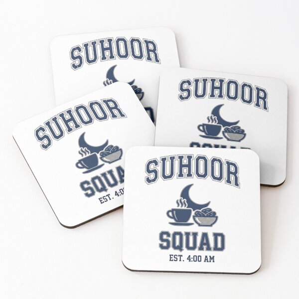Item preview, Suhoor Squad Design – Varsity Style Ramadan Crescent Moon Illustration designed and sold by Luminari Creations.