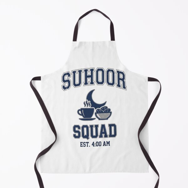 Item preview, Suhoor Squad Design – Varsity Style Ramadan Crescent Moon Illustration designed and sold by Luminari Creations.
