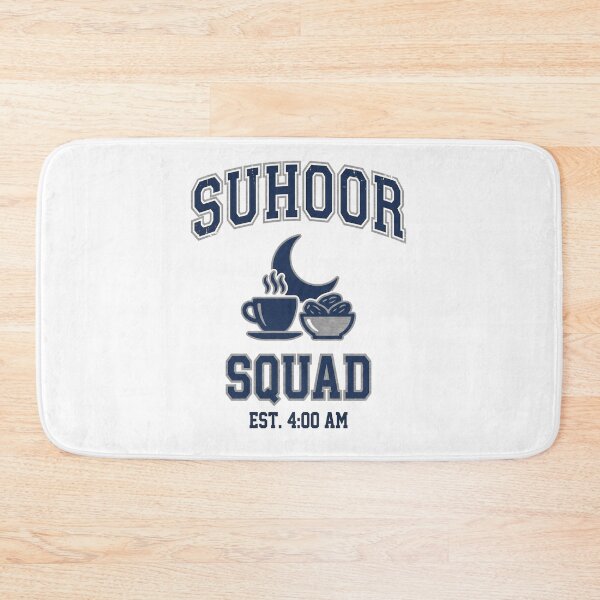 Item preview, Suhoor Squad Design – Varsity Style Ramadan Crescent Moon Illustration designed and sold by Luminari Creations.