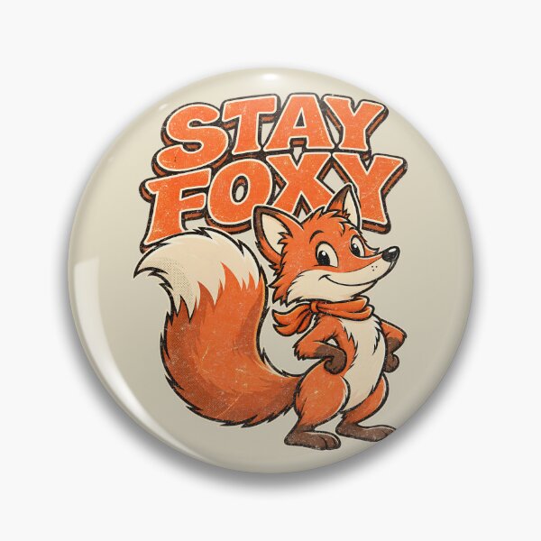 Item preview, Stay Foxy – Cute Fox in a Cozy Scarf designed and sold by AwesomeBeyondLimits.