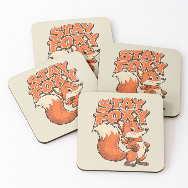 Item preview, Stay Foxy – Cute Fox in a Cozy Scarf designed and sold by AwesomeBeyondLimits.